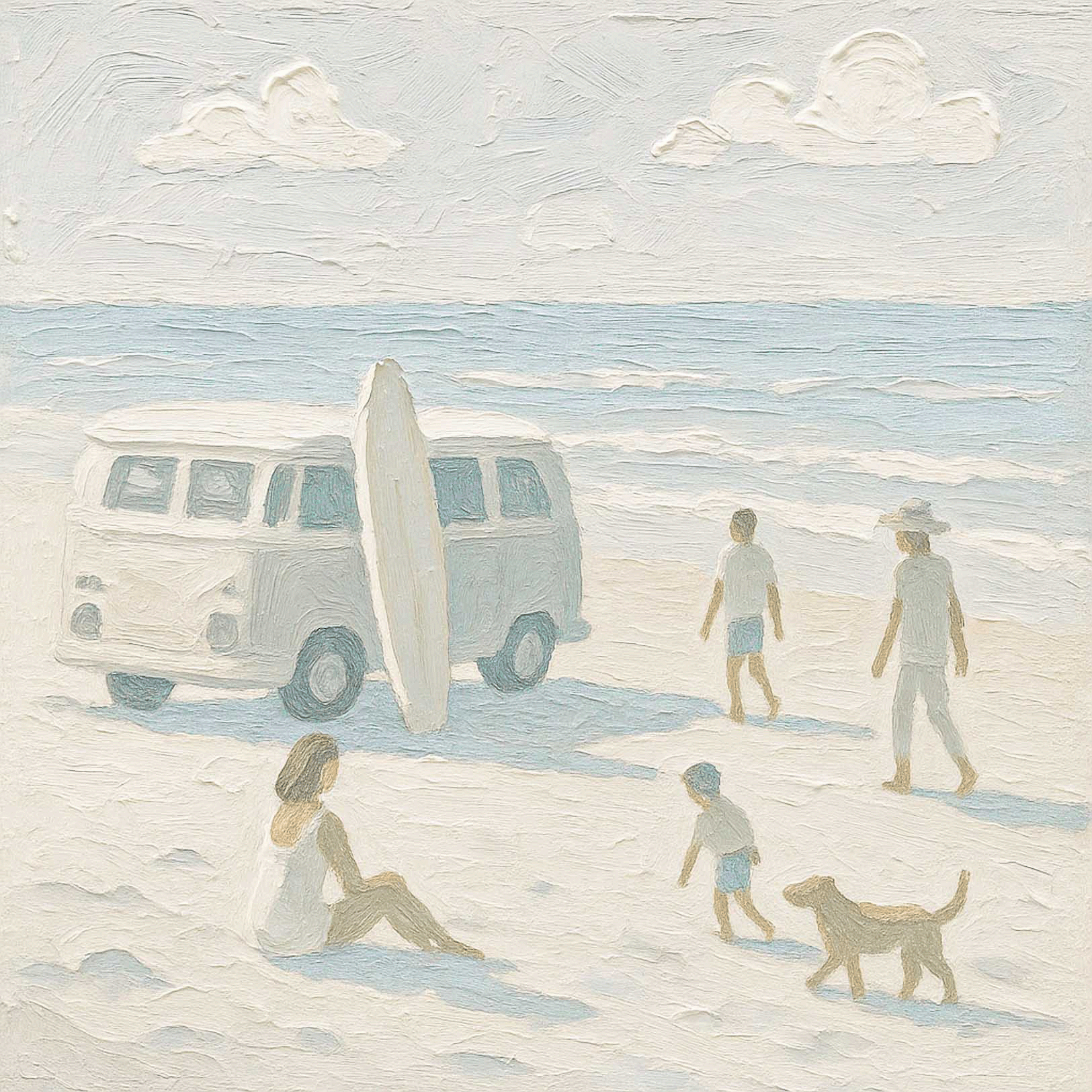 beach painting