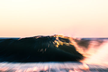 Slow shutter barrel surf photo, Sunshine Coast Photography Prints - Fireworks